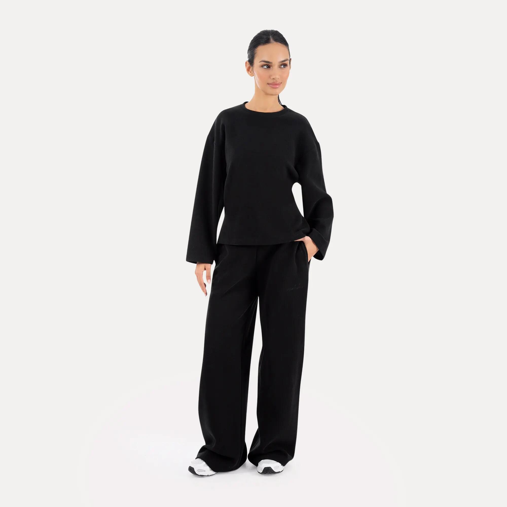 Damen Jogginghose Yelin Schwarz 3/6