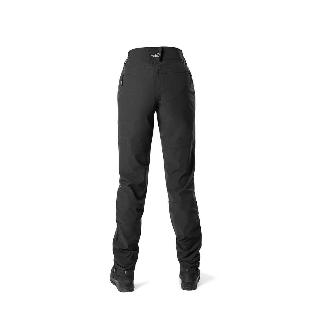 Schnelltrocknende Hose für Damen in Schwarz 3/6