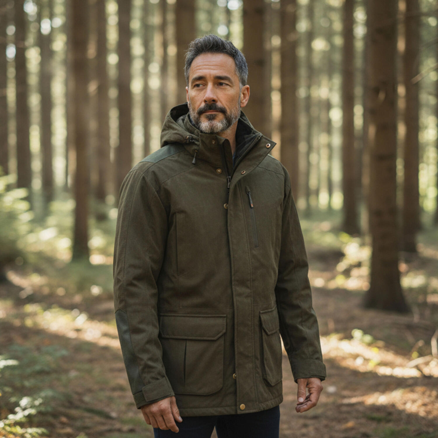il Lago Prestige Winterparka Excellent LTX Herren (Braun) Größe 2XL 4/5
