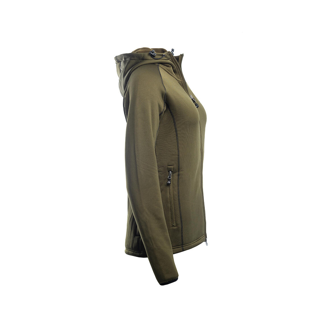 Power-Fleece für Damen in Olivgrün 4/7