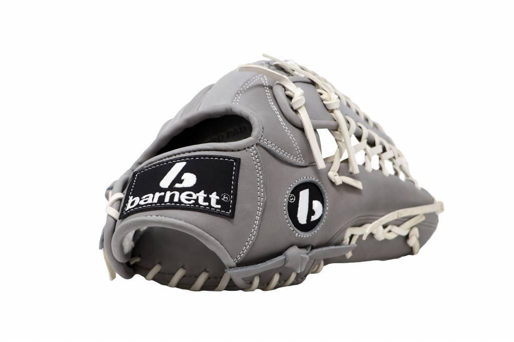 FL-127 hochwertiger Leder Baseballhandschuh Infield / Outfield / Pitcher, grau - 4/7