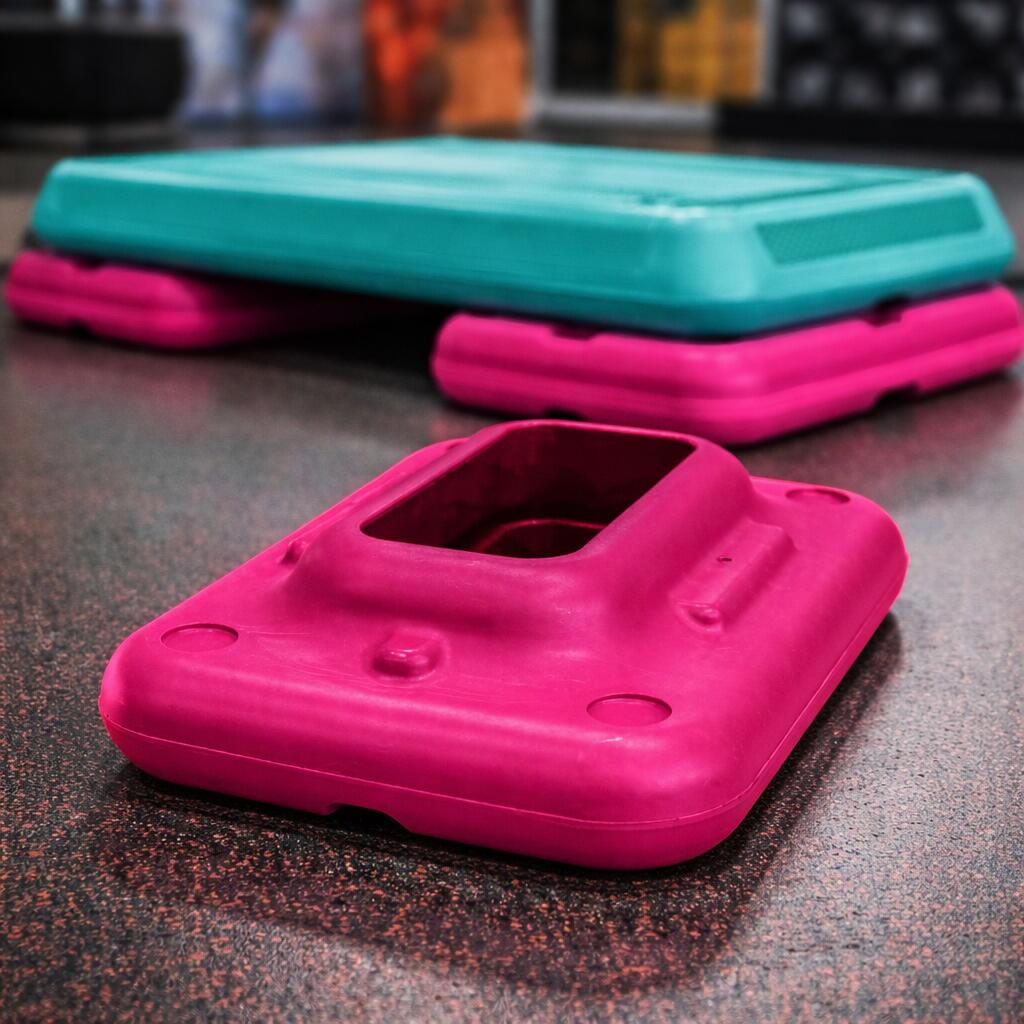 Base Step FitBody 35x25x10 cm Fitness Rosa 3/3