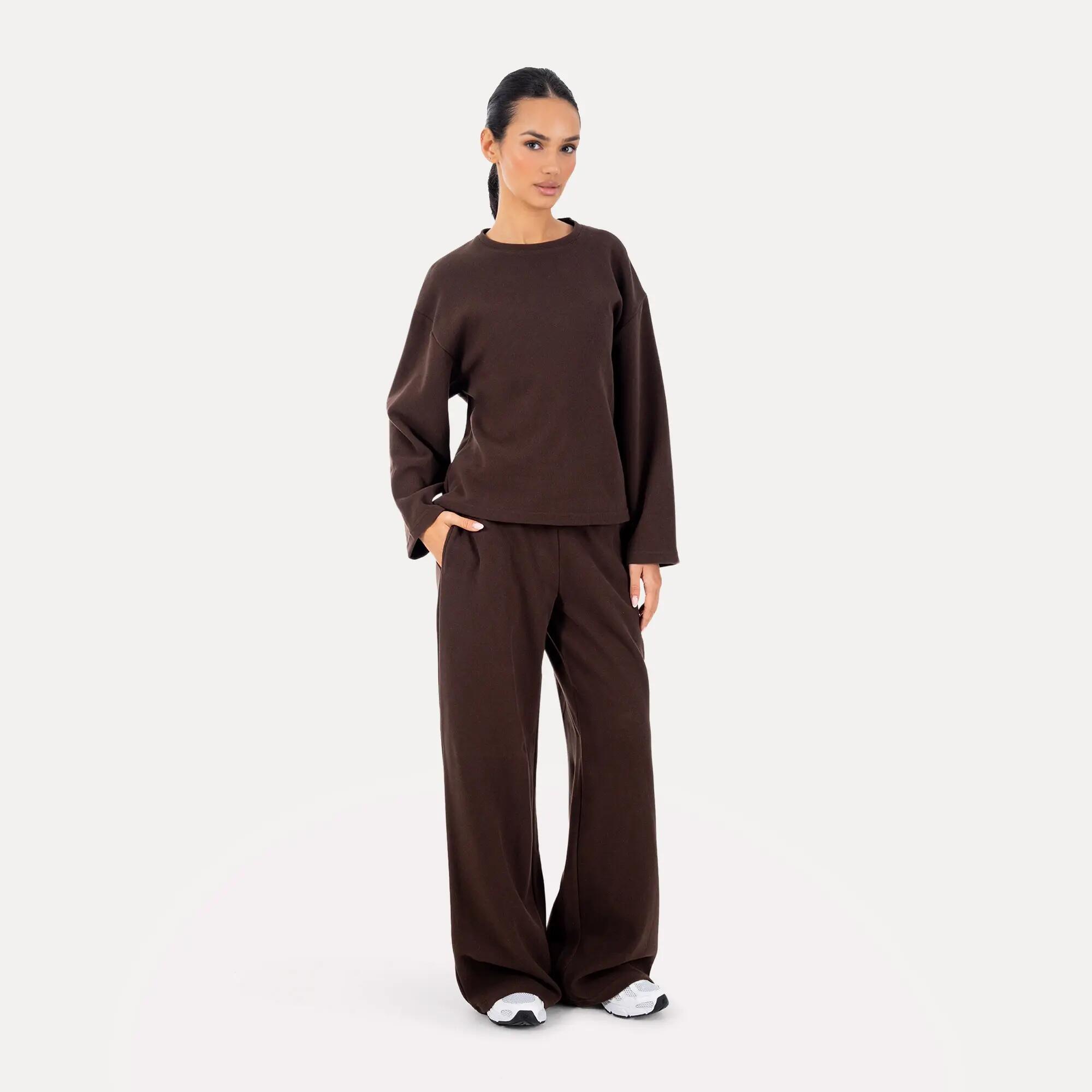 Damen Jogginghose Sirel Braun 3/6
