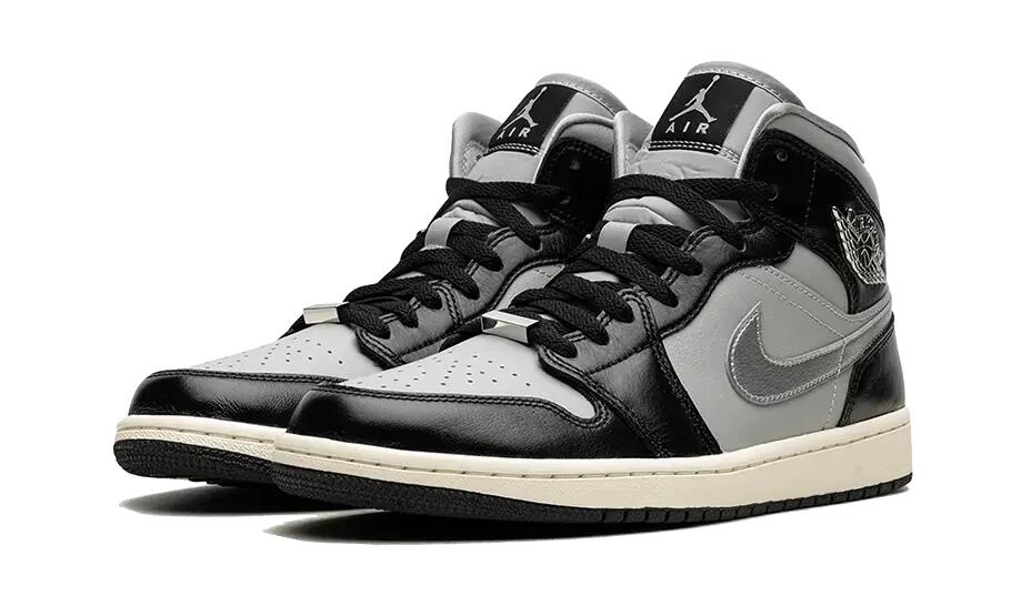 Air Jordan 1 Mid Black Chrome - Taille : 36 EU 2/4