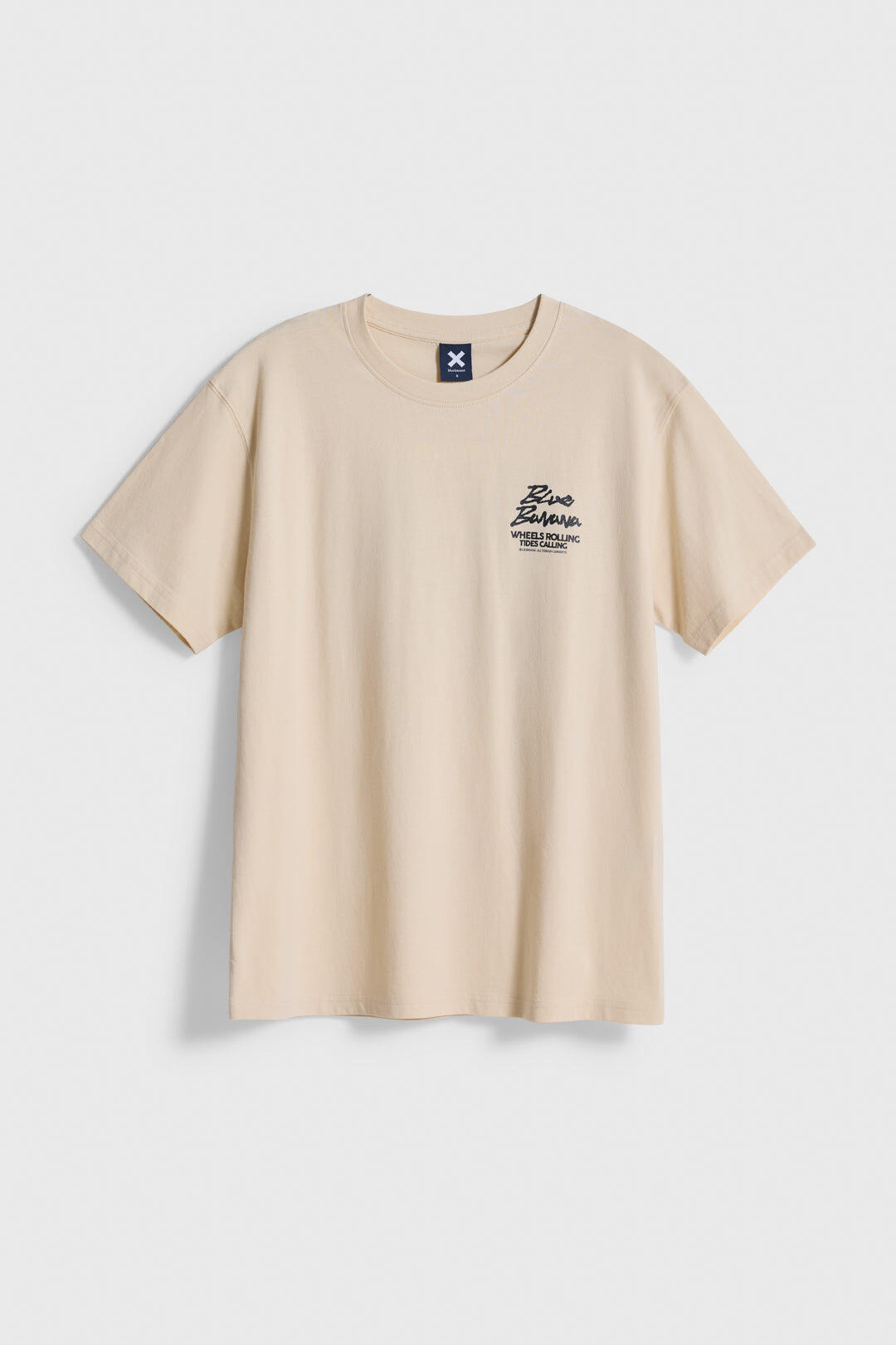Camiseta Blue Banana Beige de Algodón 100% Orgánico 6/6