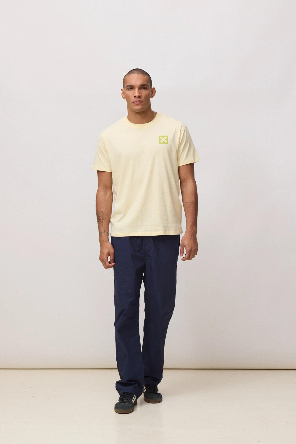 Camiseta Blue Banana Light Yellow de Algodón 100% Orgánico 3/6