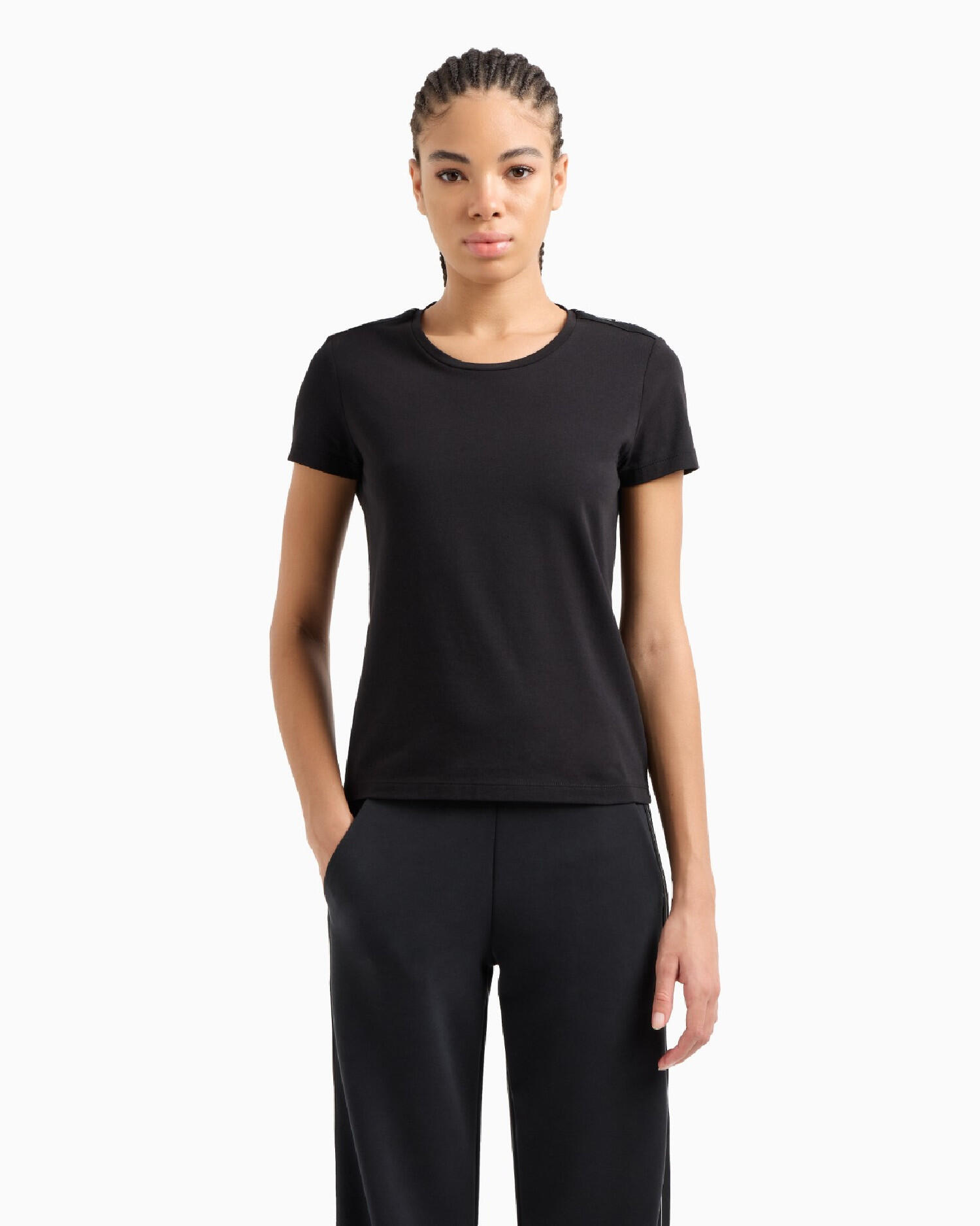 Ea7 Emporio Armani T-Shirt Logo Series Donna Multicolorido da Decathlon