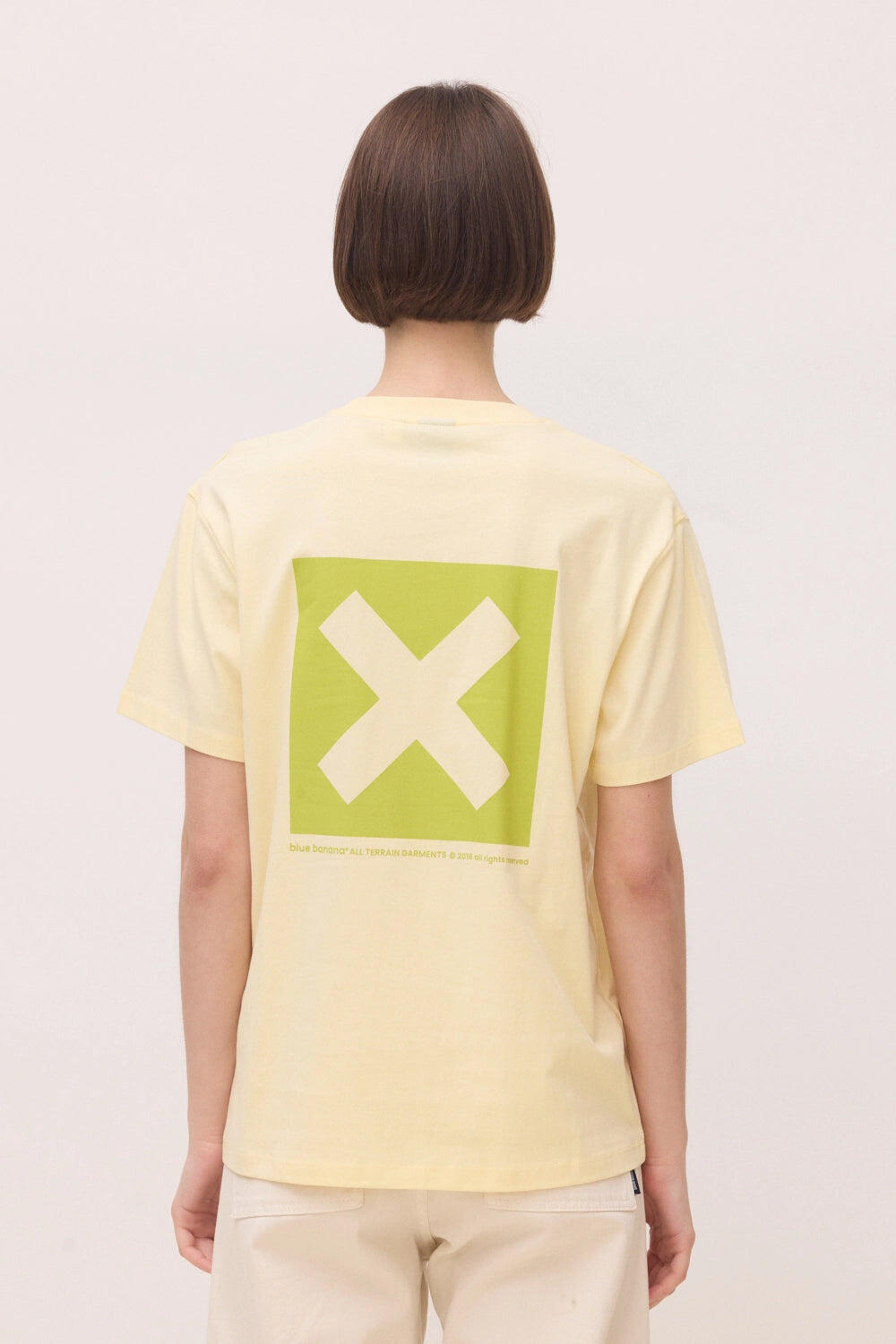 Camiseta Blue Banana Light Yellow de Algodón 100% Orgánico 5/6