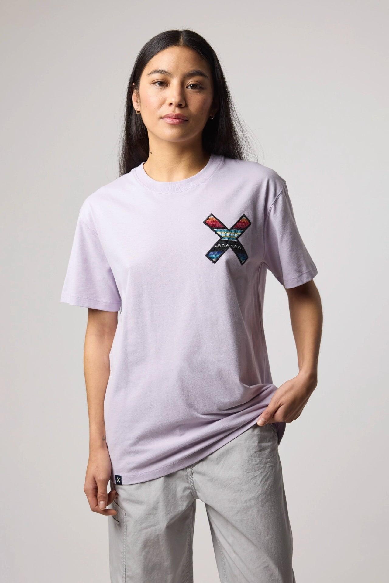 Camiseta Blue Banana Light Lilac de Algodón 100% Orgánico 4/6