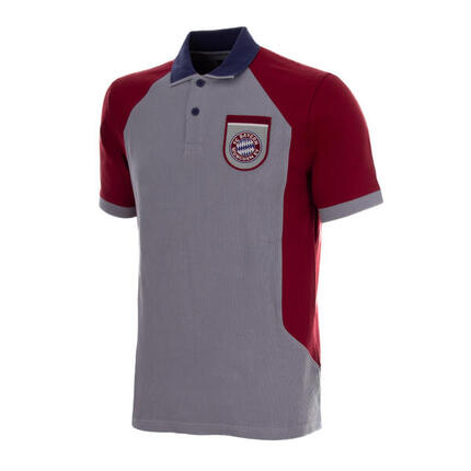 FC Bayern München 1998 - Polo-T-Shirt - Grau – COPA Football