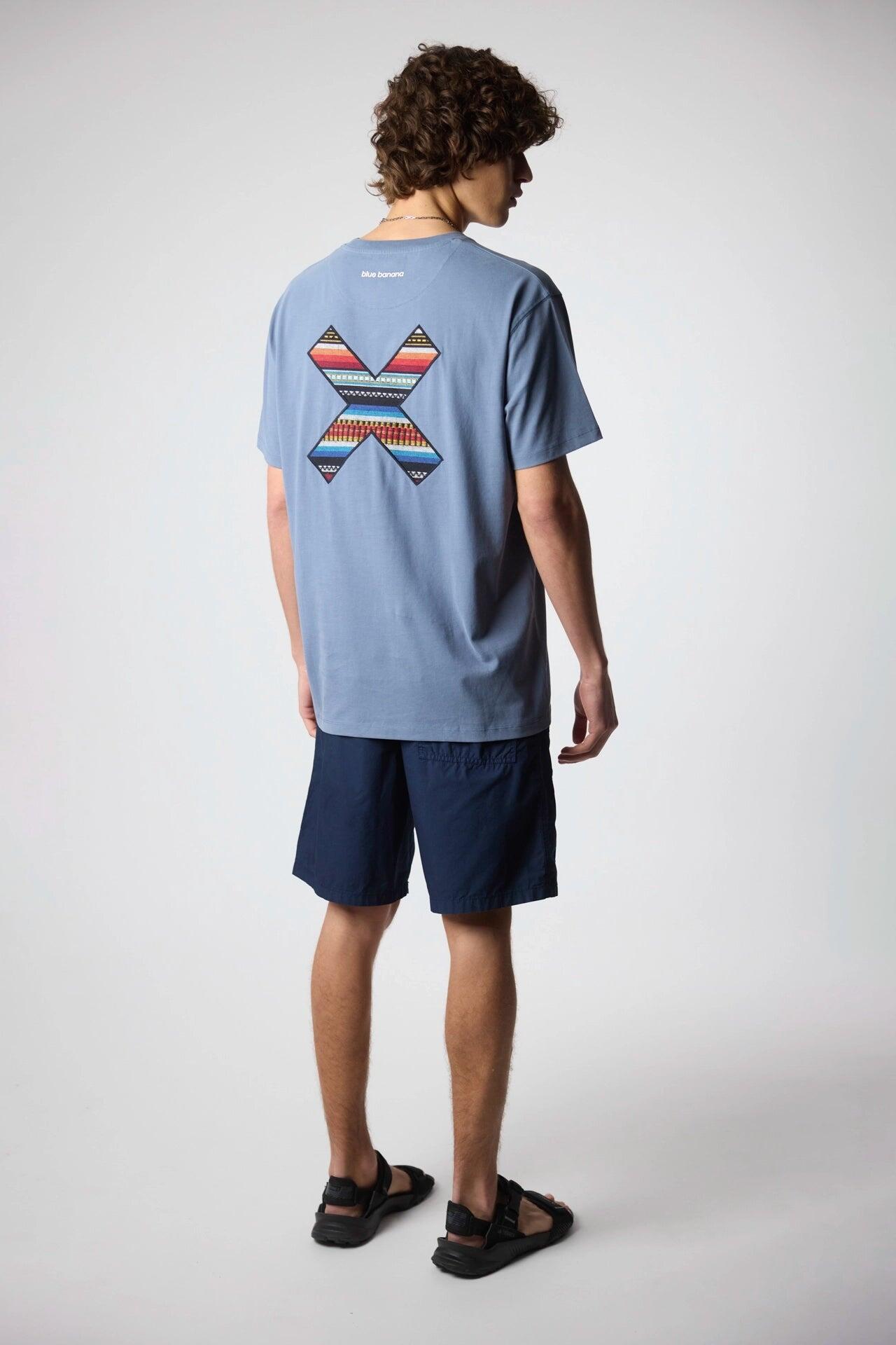 Camiseta Blue Banana Sky Blue de Algodón 100% Orgánico 2/5