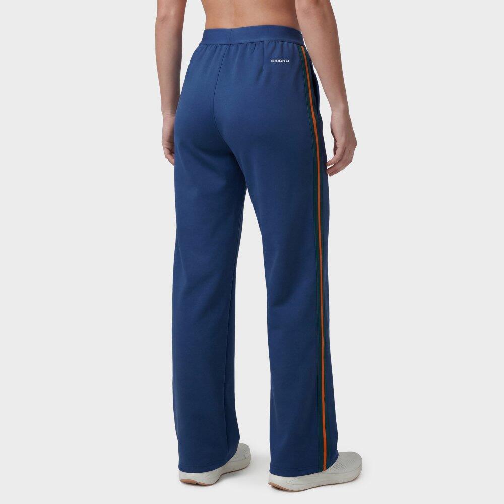 Pantalones acampanados tenis mujer Volley-W Navy Azul 6/6