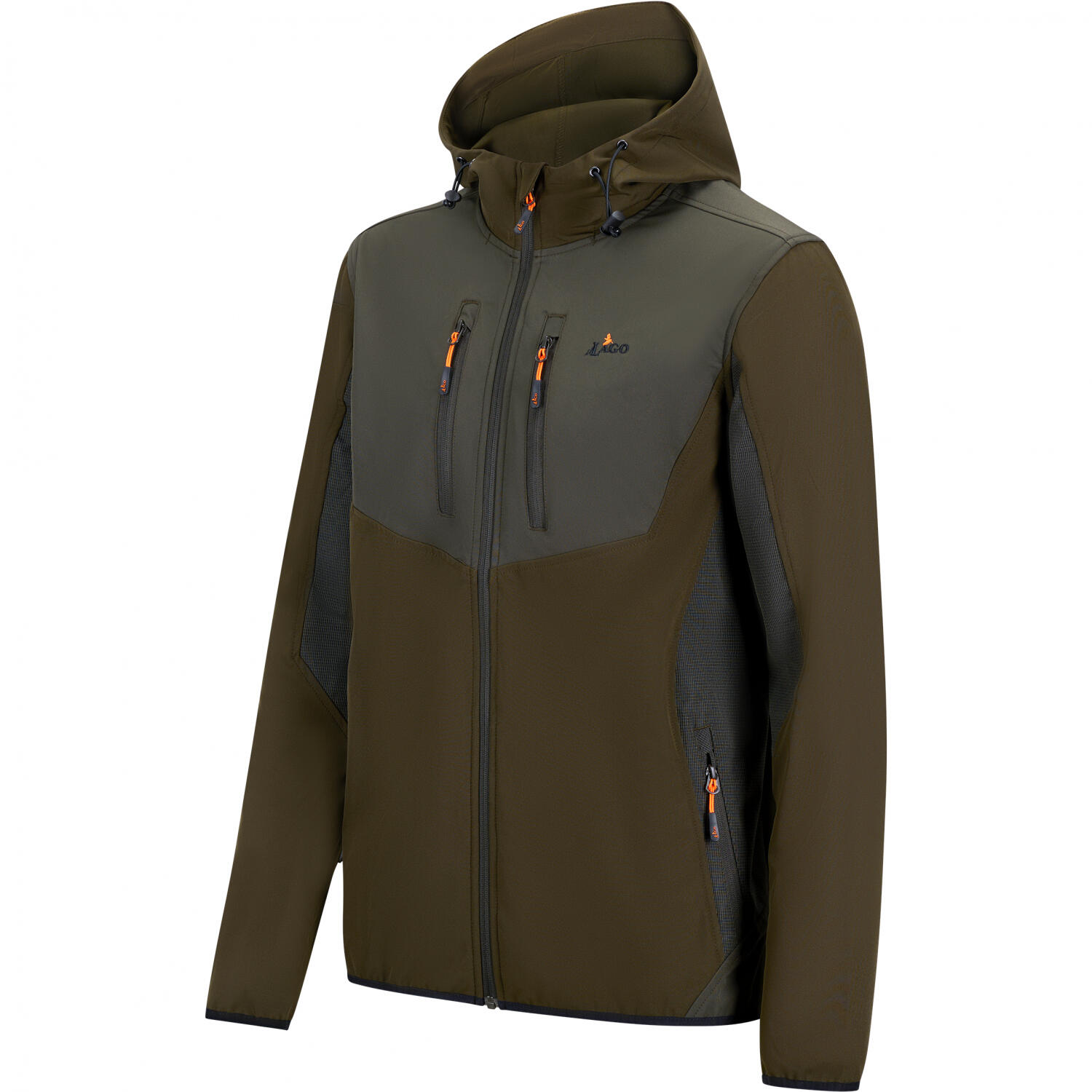 il Lago Prestige Membranjacke Striker HF Herren (Oliv) Größe L 3/4