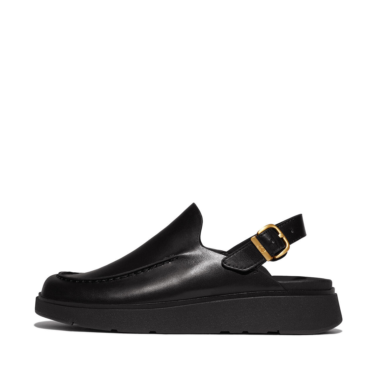 Mules Mocassins FitFlop Gen-FF en cuir avec bride arrière 3/7