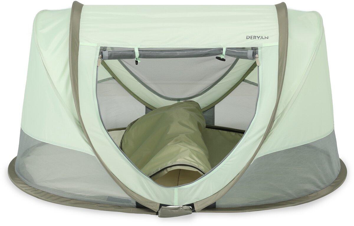 Deryan Scott Campingbedje - Baby Tent - Anti-UV 50+ - Peuterbed - Groen 2/7