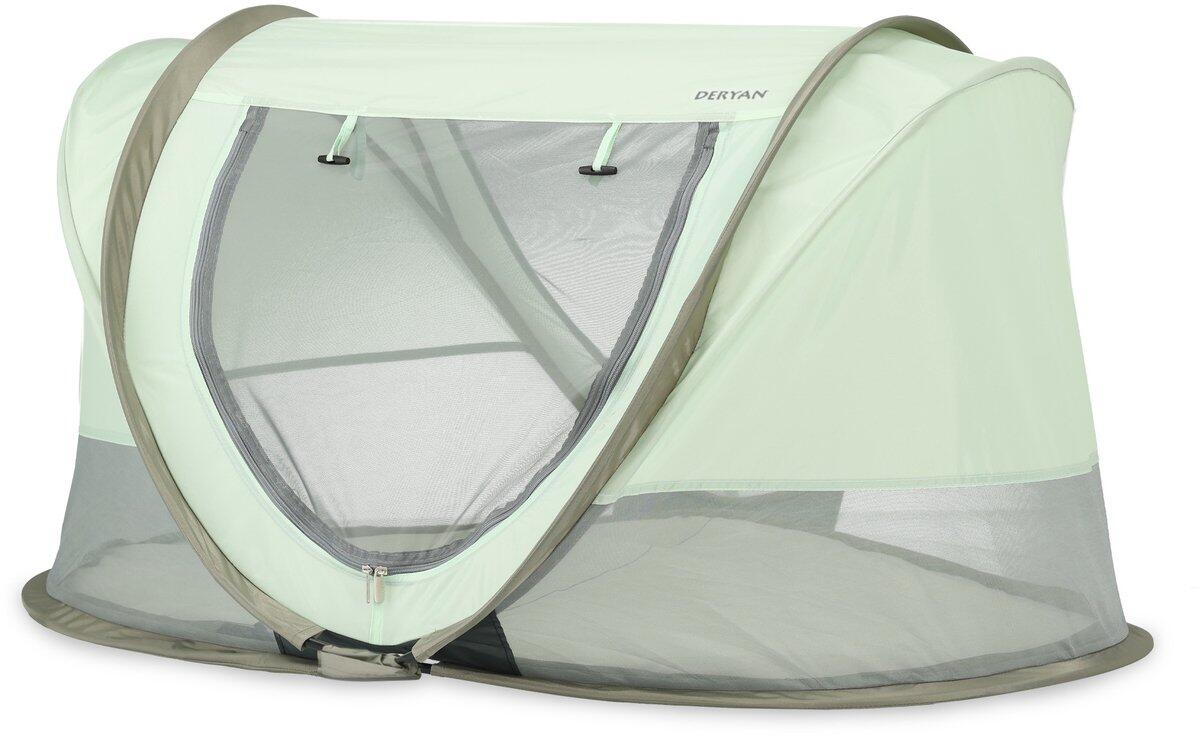 Deryan Scott Campingbedje - Baby Tent - Anti-UV 50+ - Peuterbed - Groen 4/7