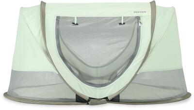 Deryan scott campingbedje - baby tent - anti-uv 50+ - peuterbed - groen