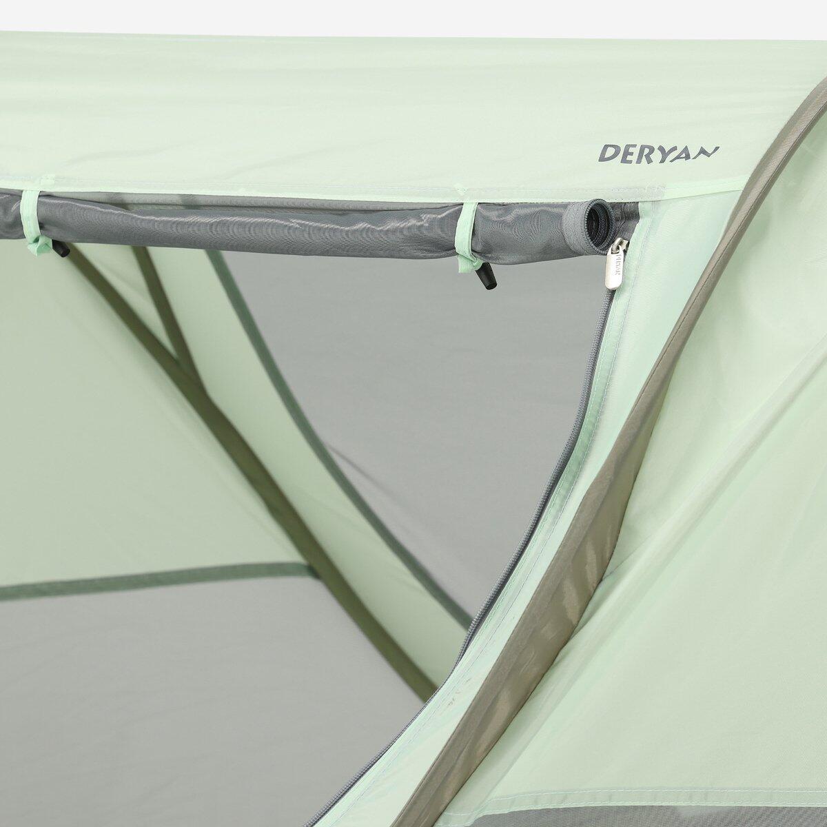Deryan Scott Campingbedje - Baby Tent - Anti-UV 50+ - Peuterbed - Groen 6/7