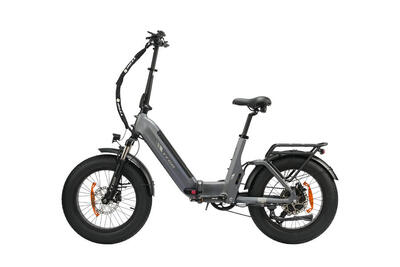 F6pro elektrische fiets 20" 4.0 fatbike 250w 70nm 120km shimano