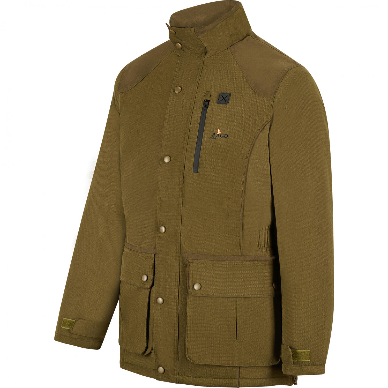 il Lago Prestige Winterjacke Winterfrost Herren (Oliv) Größe L 2/4