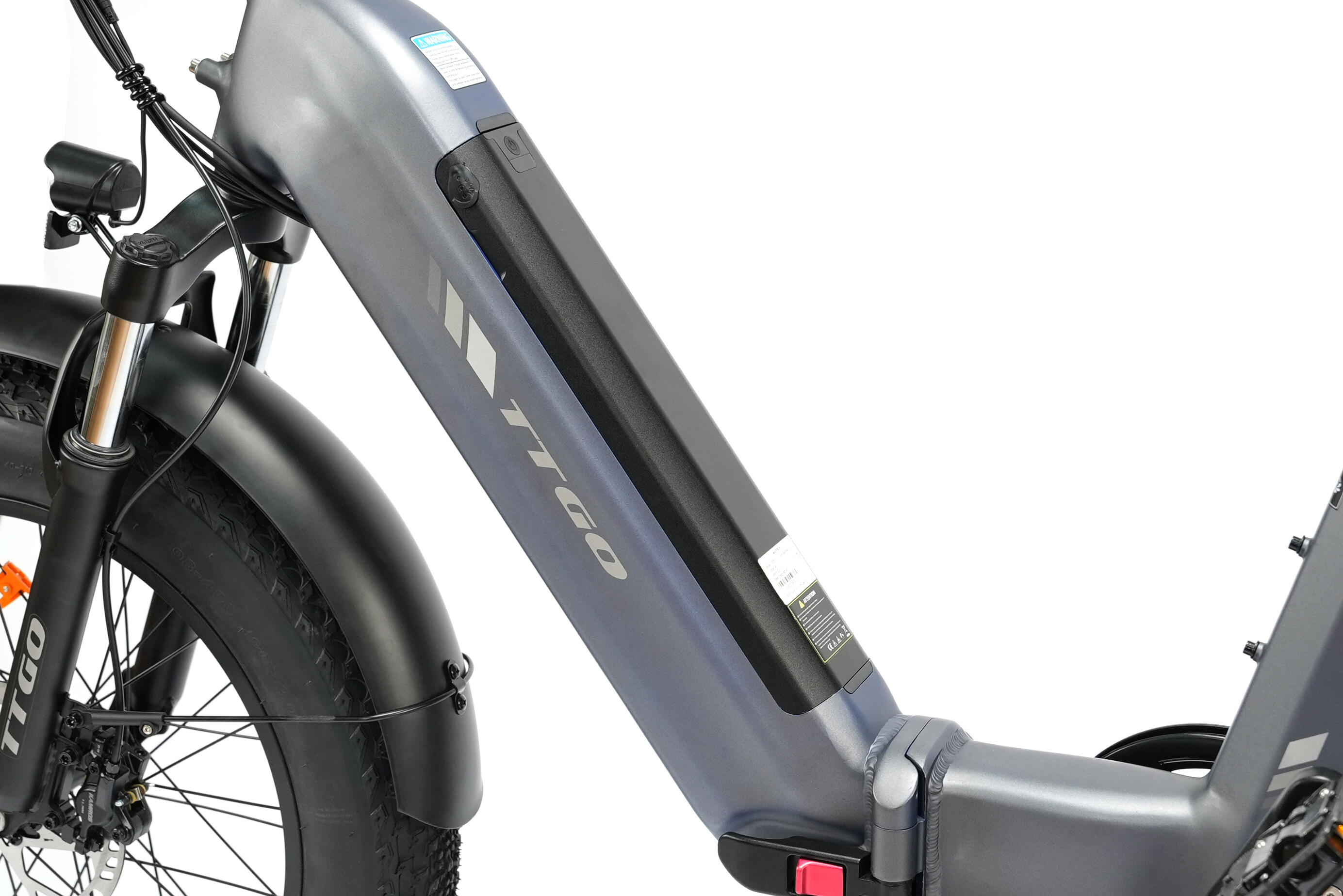 F6Pro Bicicleta Elétrica 20" Fat Bike 4.0 250W 70Nm 120km 4/7