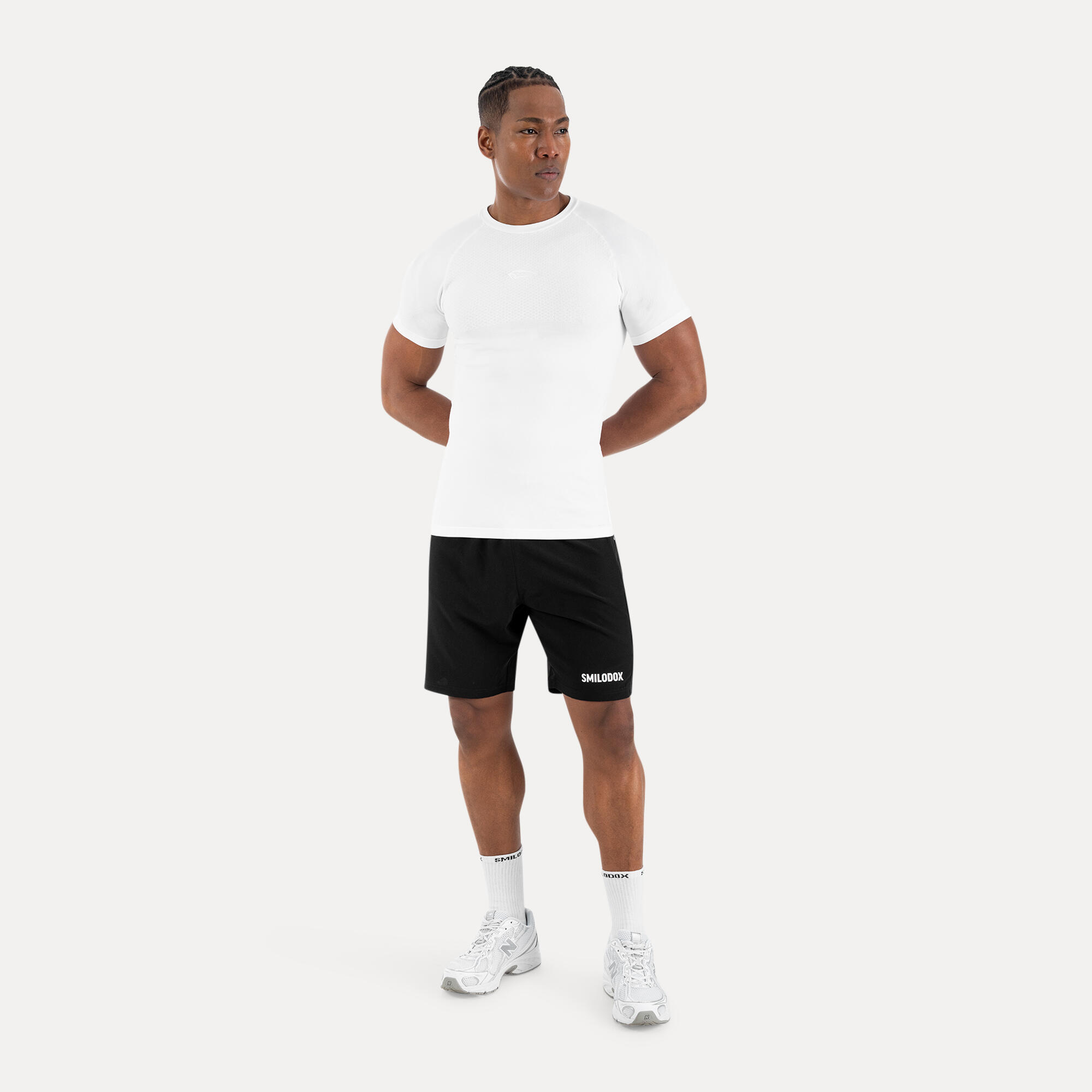 Herren T-Shirt Carnos Weiß 3/5