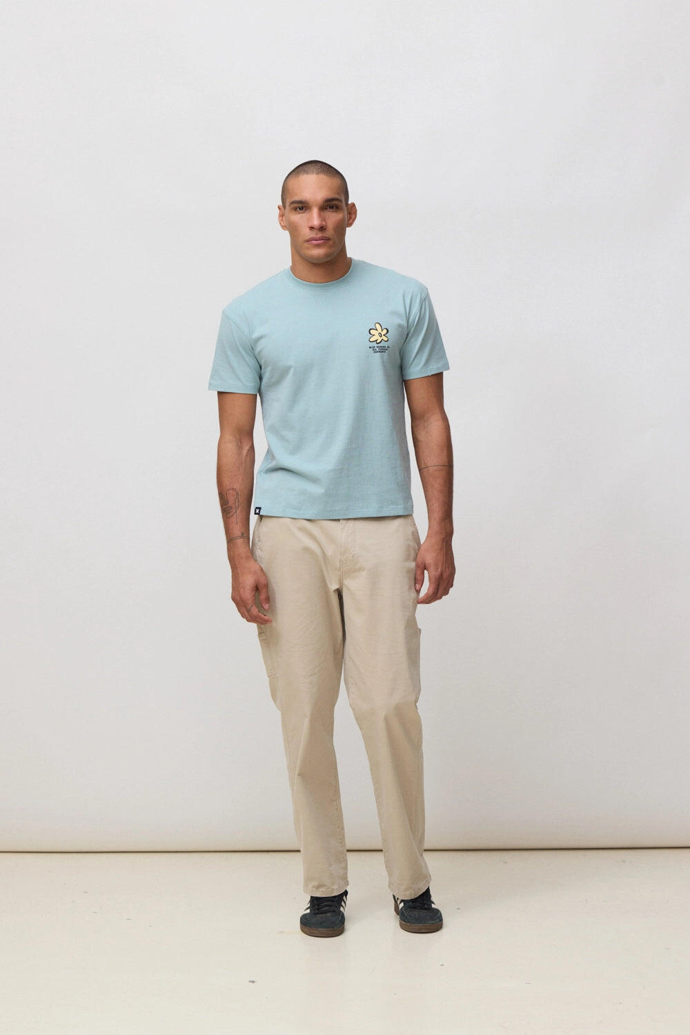 Camiseta Blue Banana Mist de Algodón 100% Orgánico 3/6