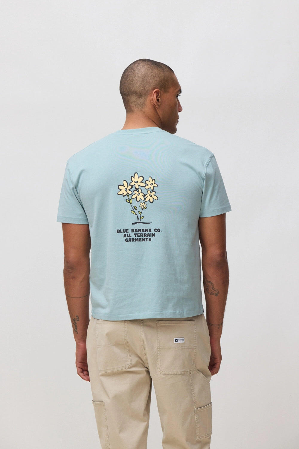 Camiseta Blue Banana Mist de Algodón 100% Orgánico 2/6