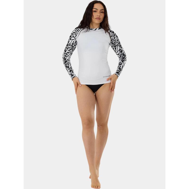 Lycra cu maneci lungi Joyce Long Sleeve Rashguard femei