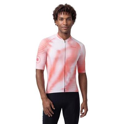 Heren fietsen wielershirt korte mouw m2 nrc pink roze