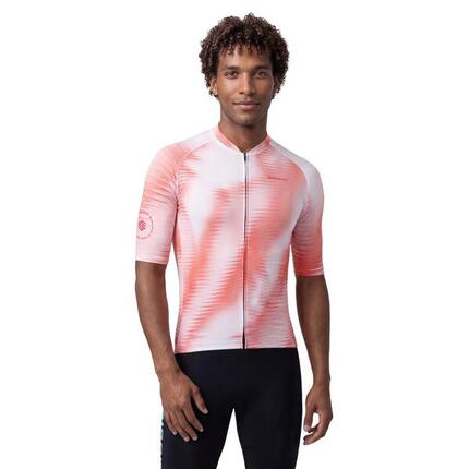Heren Fietsen wielershirt korte mouw M2 NRC Pink Roze
