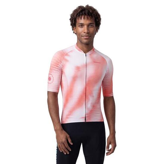 Heren Fietsen wielershirt korte mouw M2 NRC Pink Roze