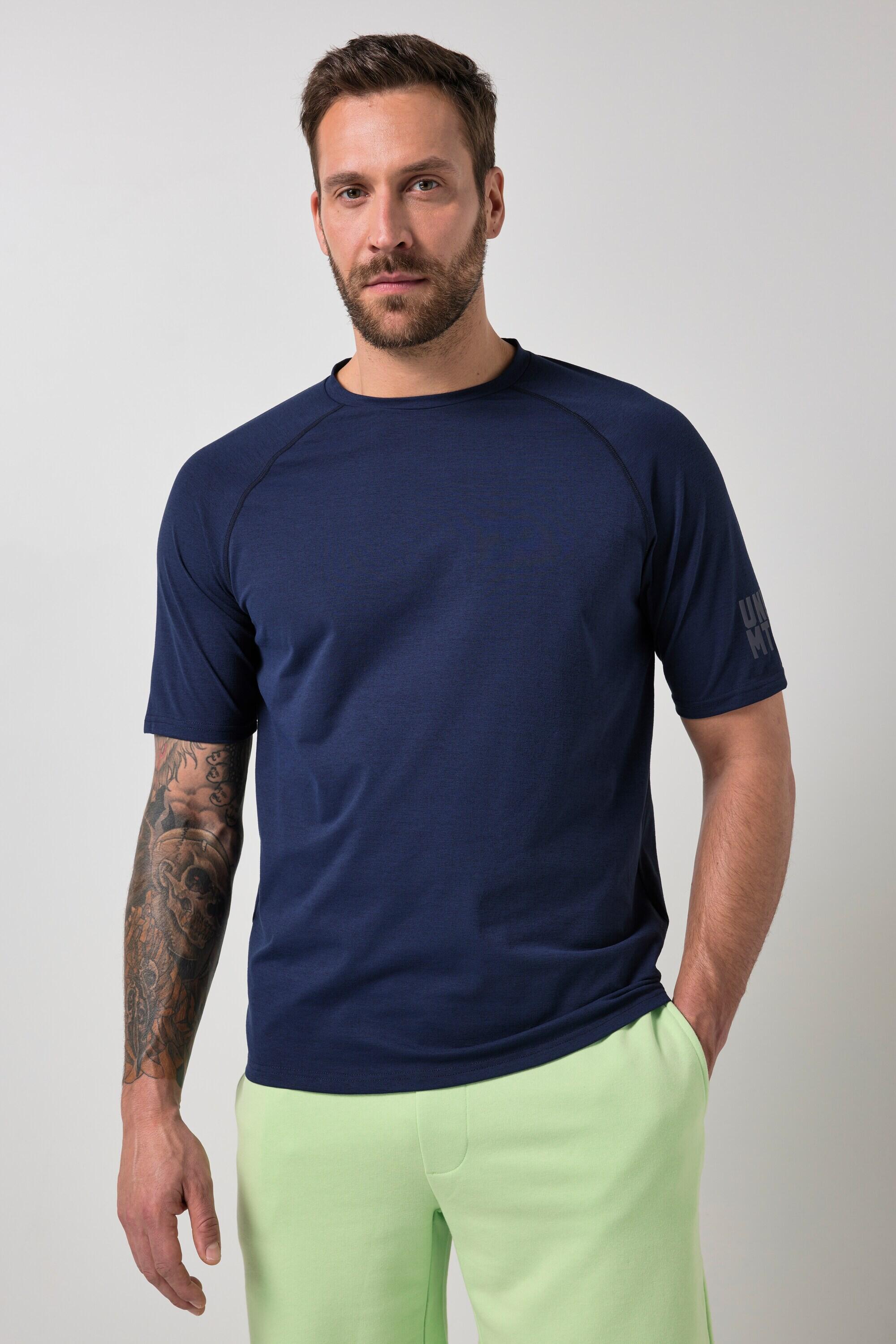 Hommes T-shirt à manches courtes raglan imprimé poitrine - jusqu'au 7 XL 1/5