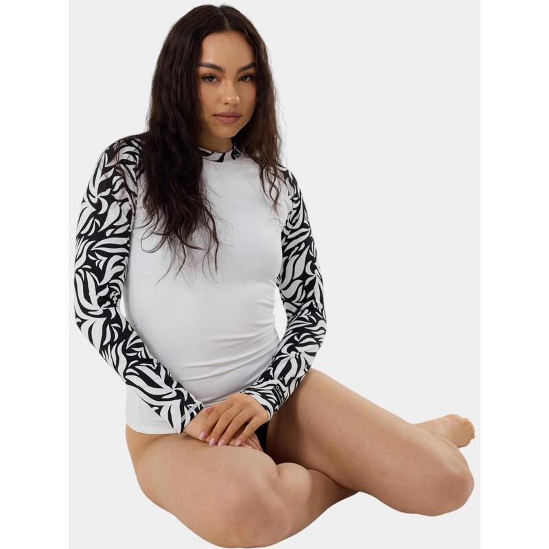 Lycra cu maneci lungi Joyce Long Sleeve Rashguard femei