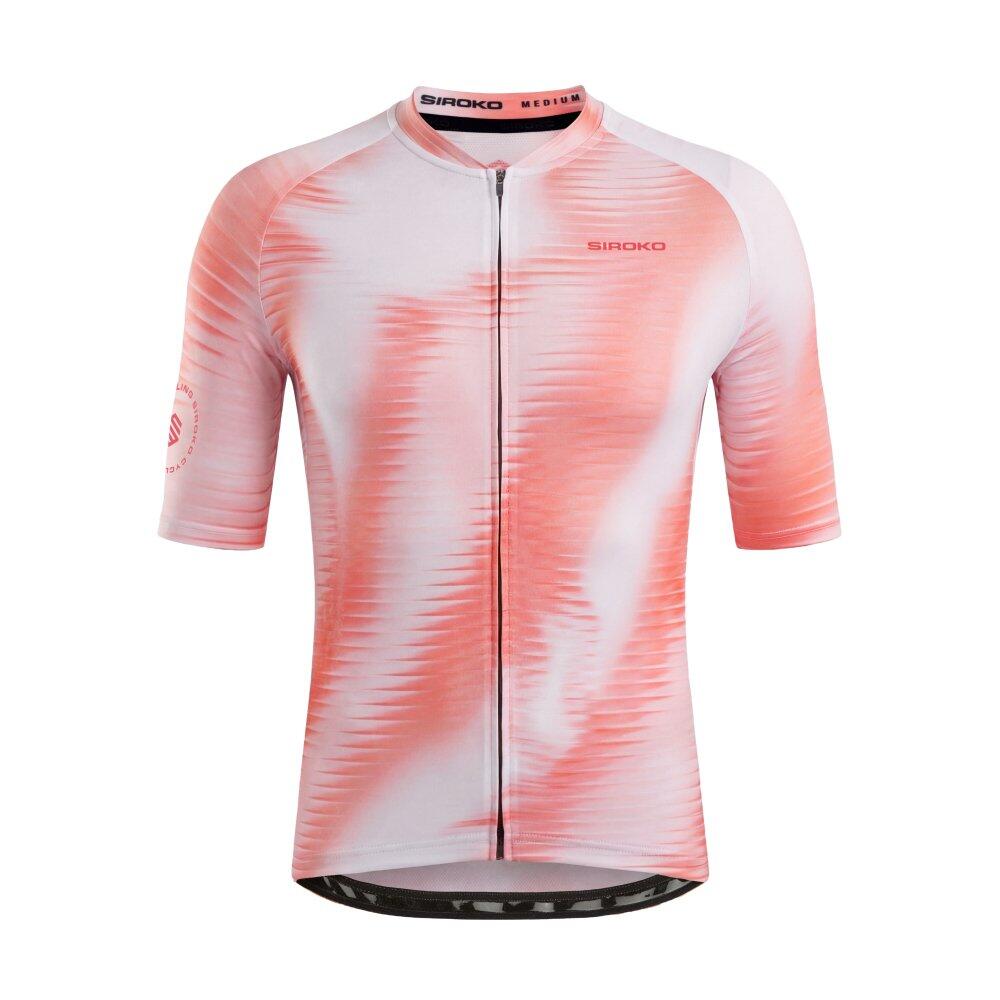 Herren Radsport kurzärmeliges radtrikot für M2 NRC Pink Rosa 6/8