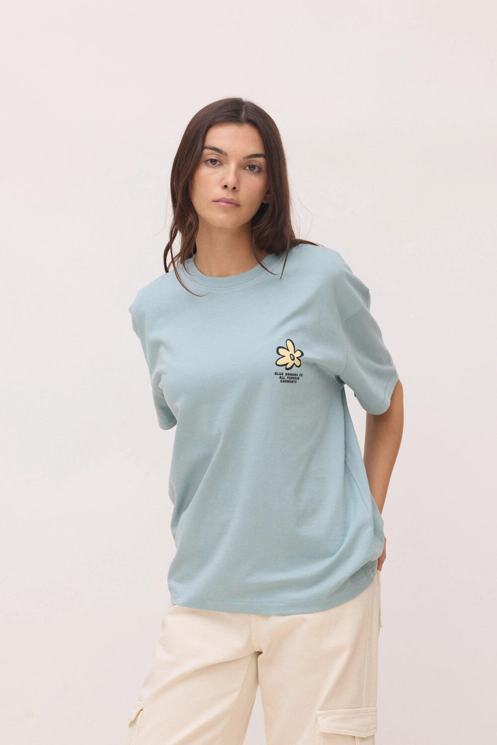 Camiseta Blue Banana Mist de Algodón 100% Orgánico 4/6