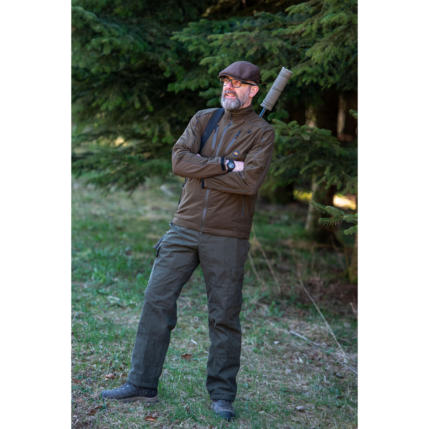 il Lago Prestige Membranjacke Kamnik LTX Herren (Oliv) Größe 2XL 5/5