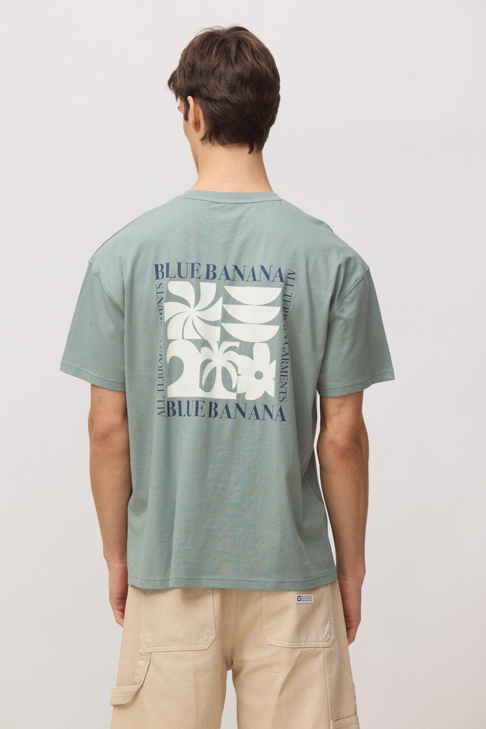 Camiseta Blue Banana Sage de Algodón 100% Orgánico 2/7