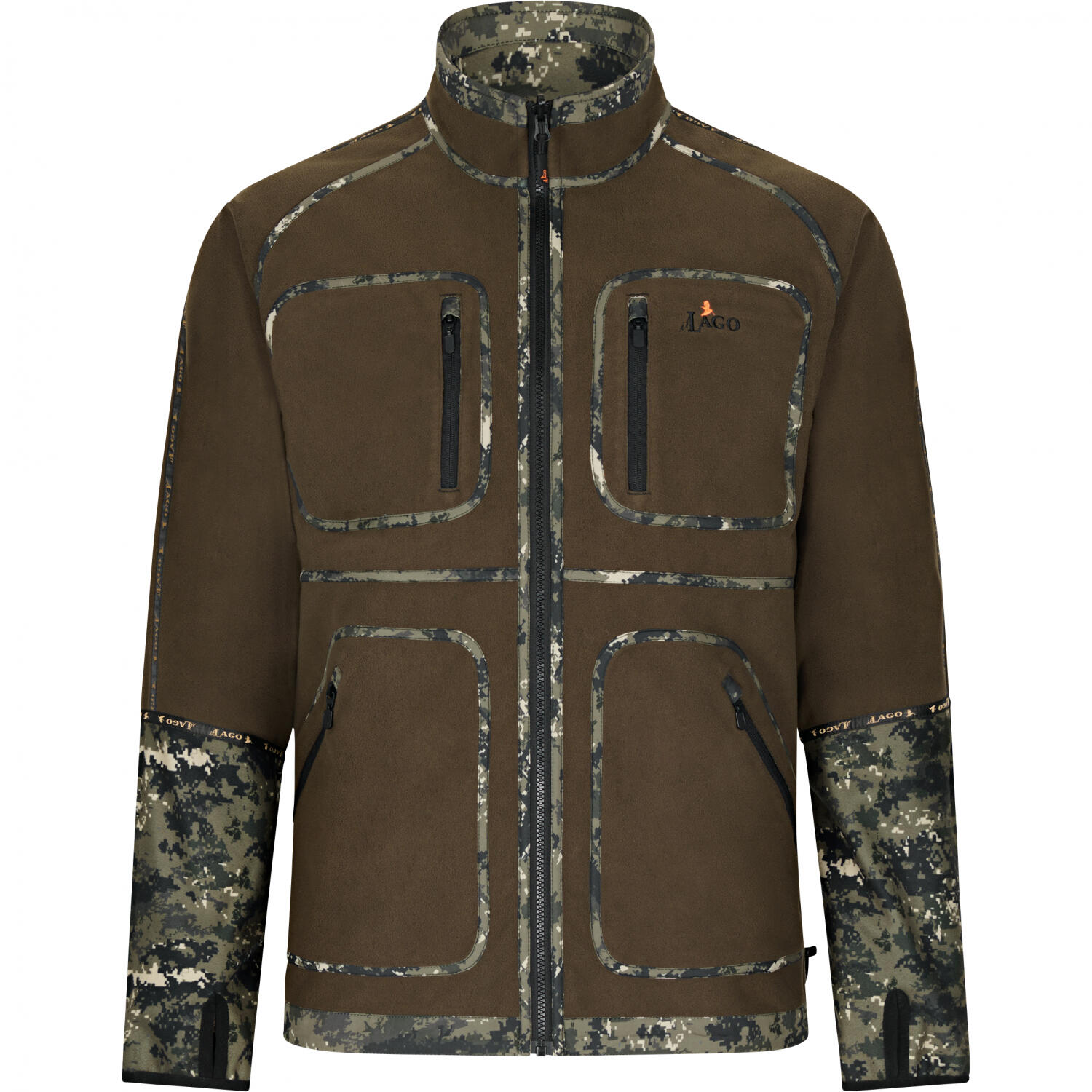il Lago Prestige Wendejacke Shawk Herren (phantomX/Oliv) Größe 3XL 2/5