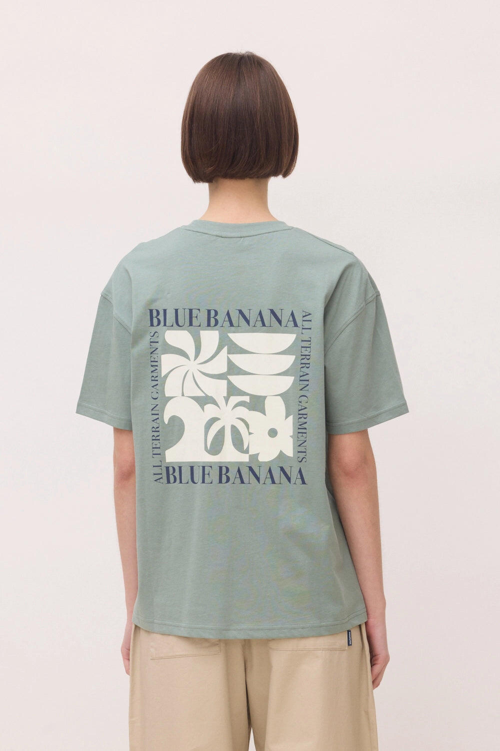 Camiseta Blue Banana Sage de Algodón 100% Orgánico 5/7