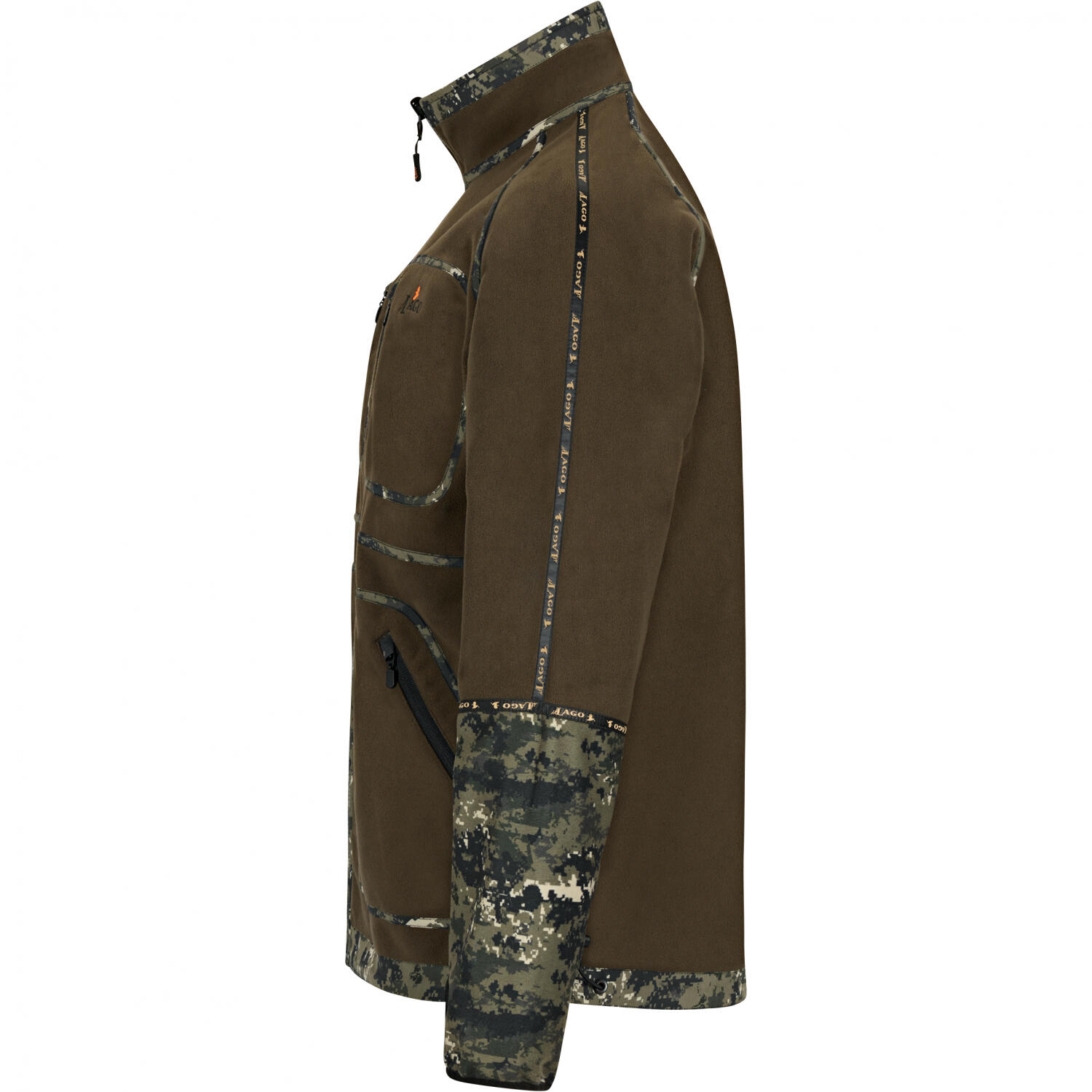 il Lago Prestige Wendejacke Shawk Herren (phantomX/Oliv) Größe 3XL 4/5