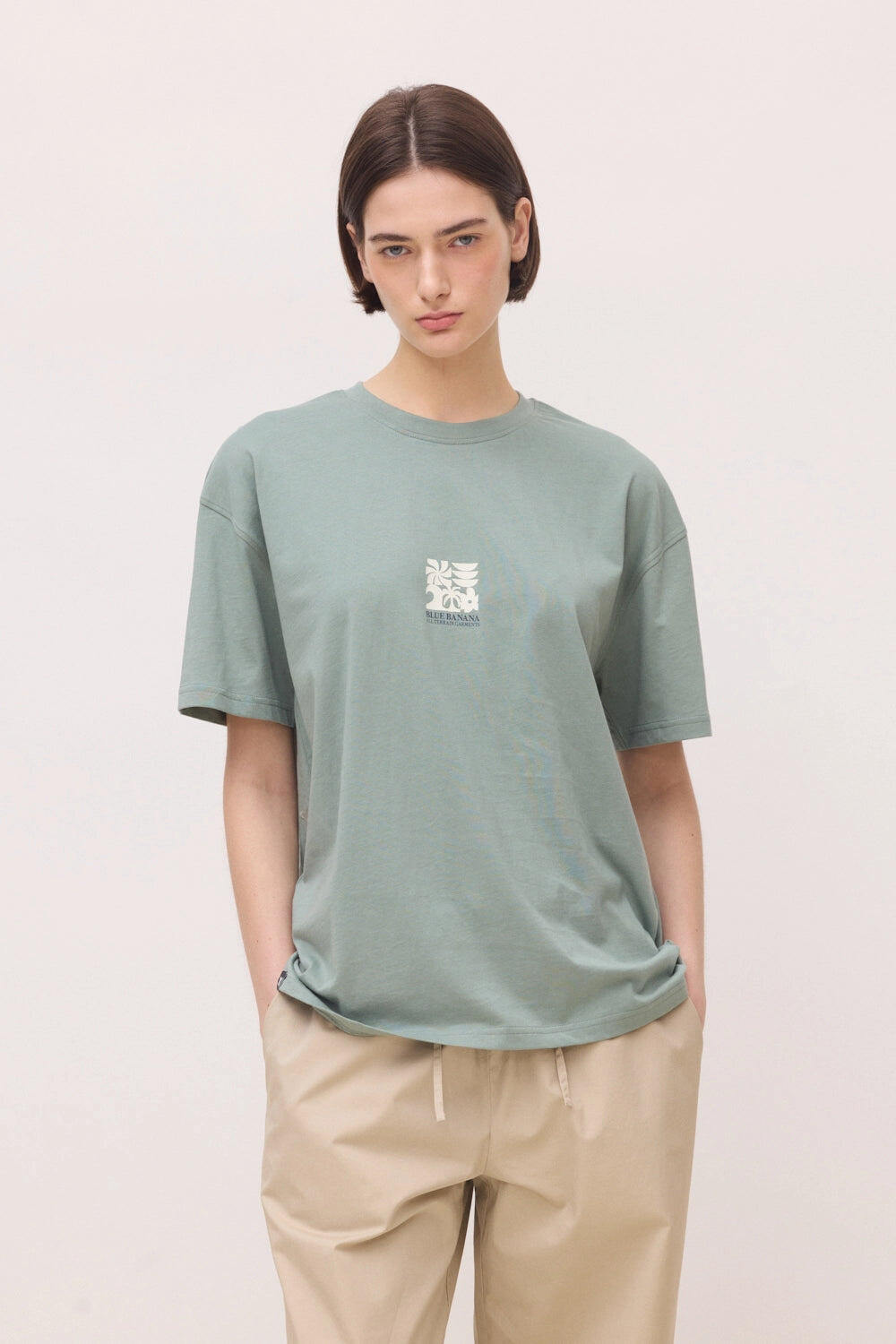 Camiseta Blue Banana Sage de Algodón 100% Orgánico 4/7