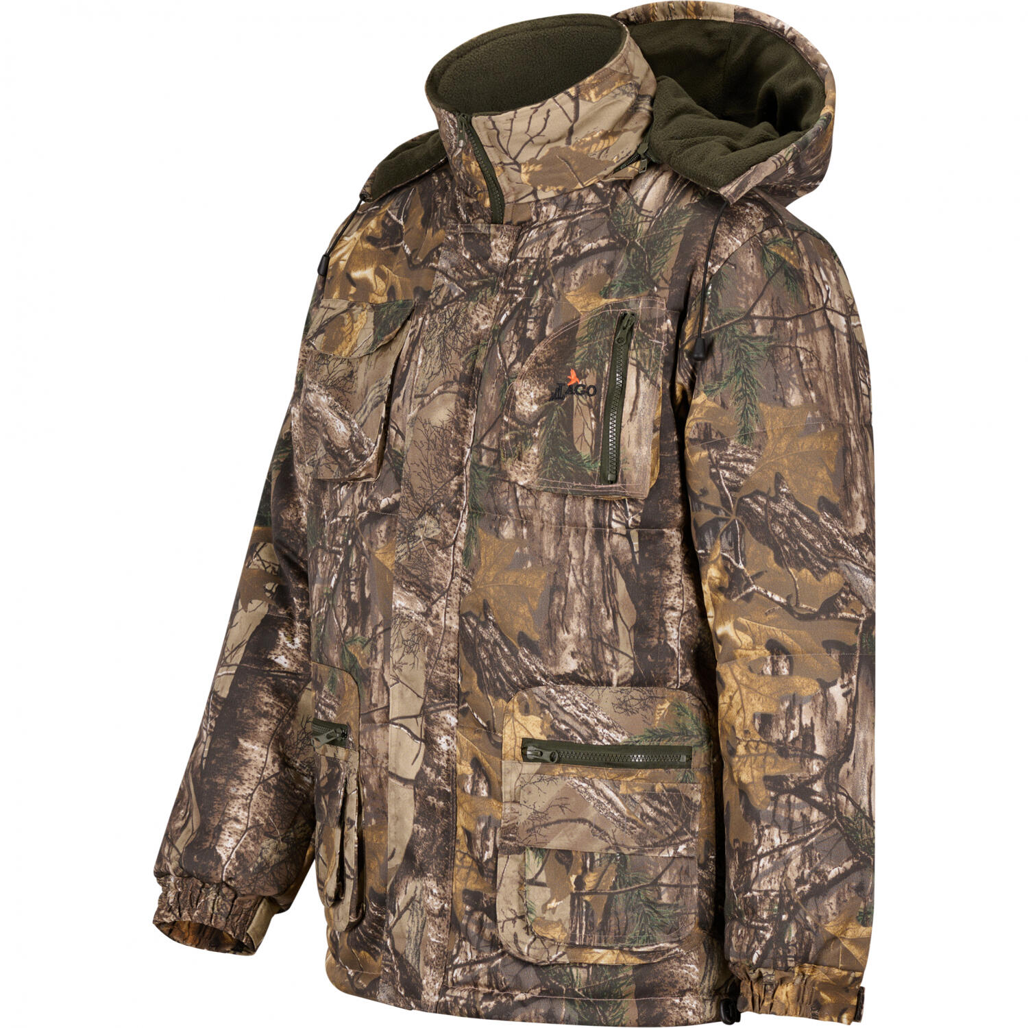 il Lago Basic Outdoorjacke Odenwald Herren (Camouflage) Größe M 2/4
