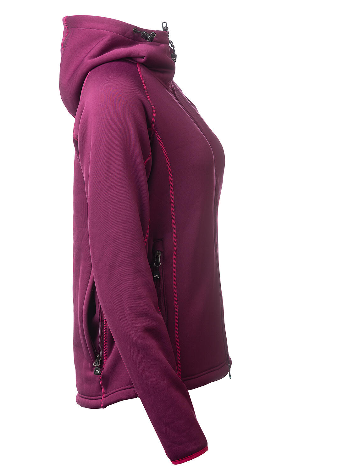 Power-Fleece für Damen in Fuchsia 4/6