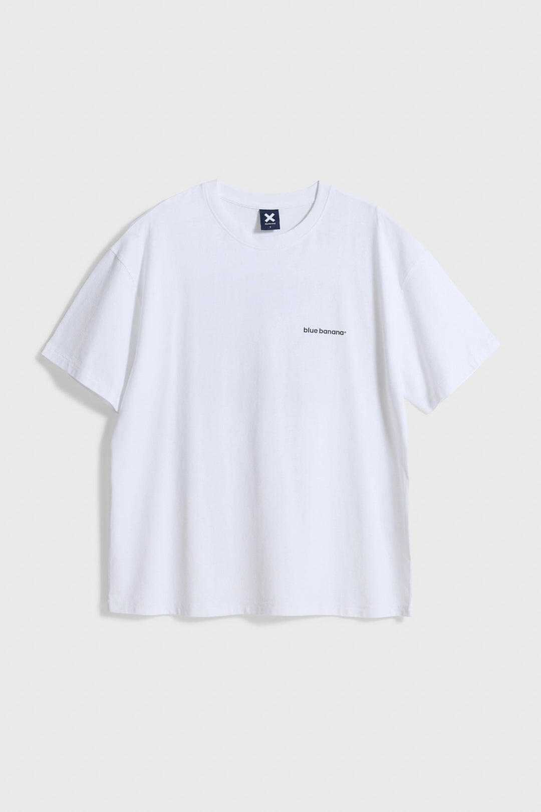 Camiseta Blue Banana Blanca de Algodón 100% Orgánico 6/6