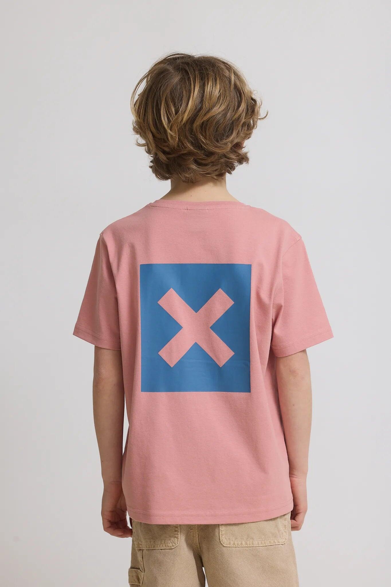 Camiseta Kids Blue Banana Peach de Algodón 100% Orgánico 2/4