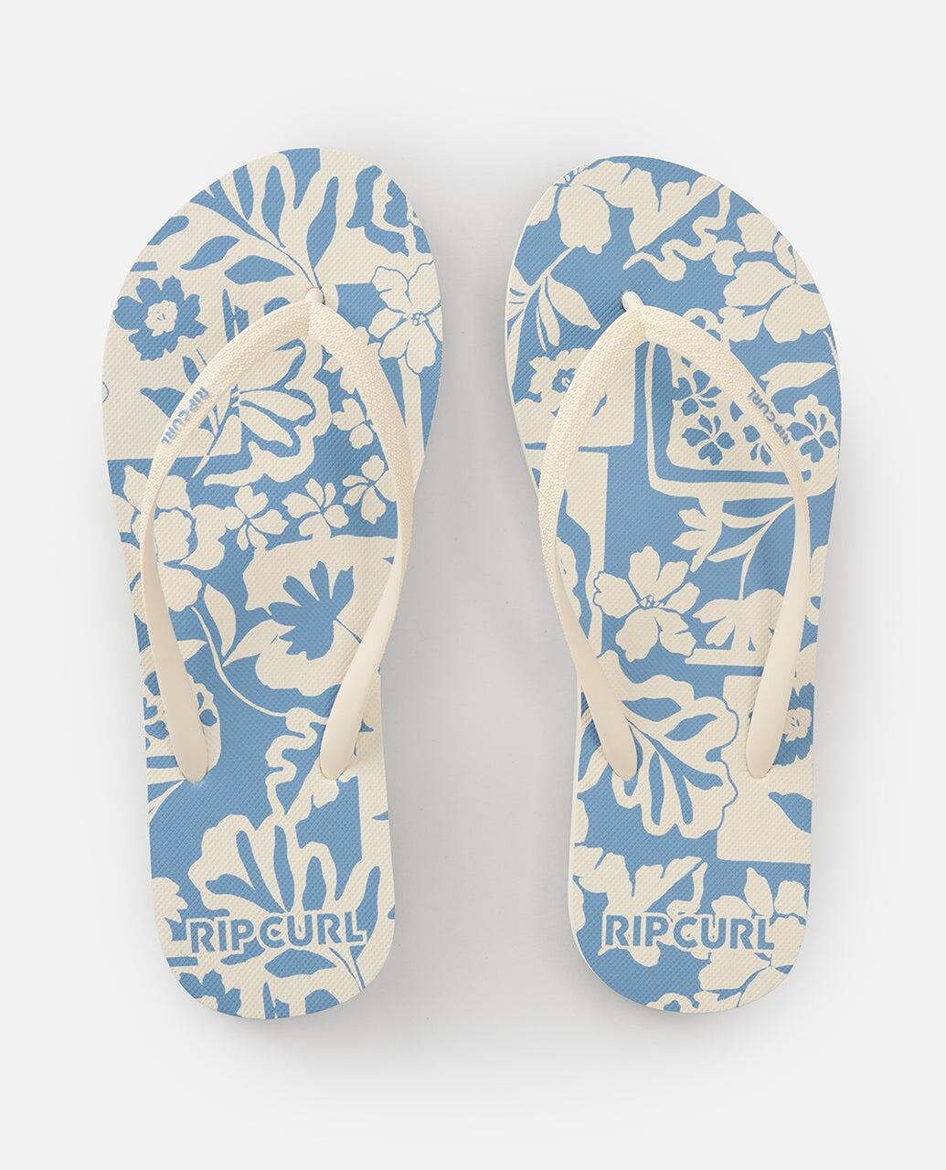 Tongs Unisex Mixed Bloom - Blissful Blue 4/7