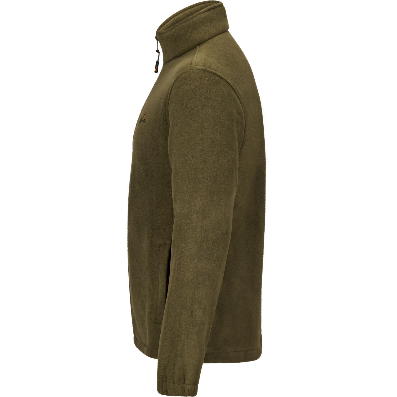 il Lago Basic Fleecejacke Keiler Herren (Oliv) Größe M 3/4