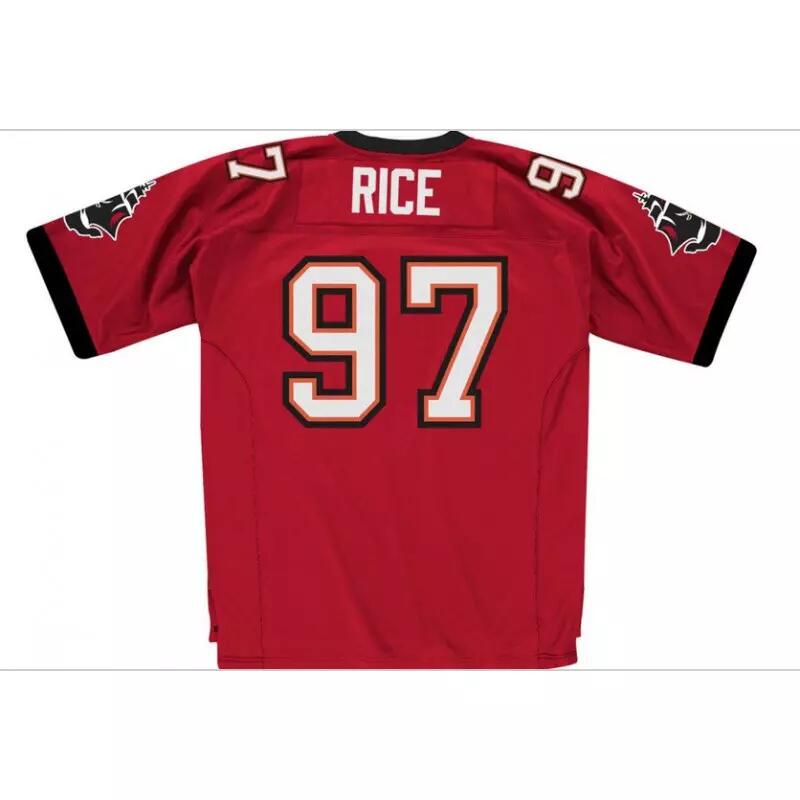 Maillot NFL Simeon Rice Tampa Bay Buccaneers 2002 Mitchell & Ness Legacy Retro R 2/2