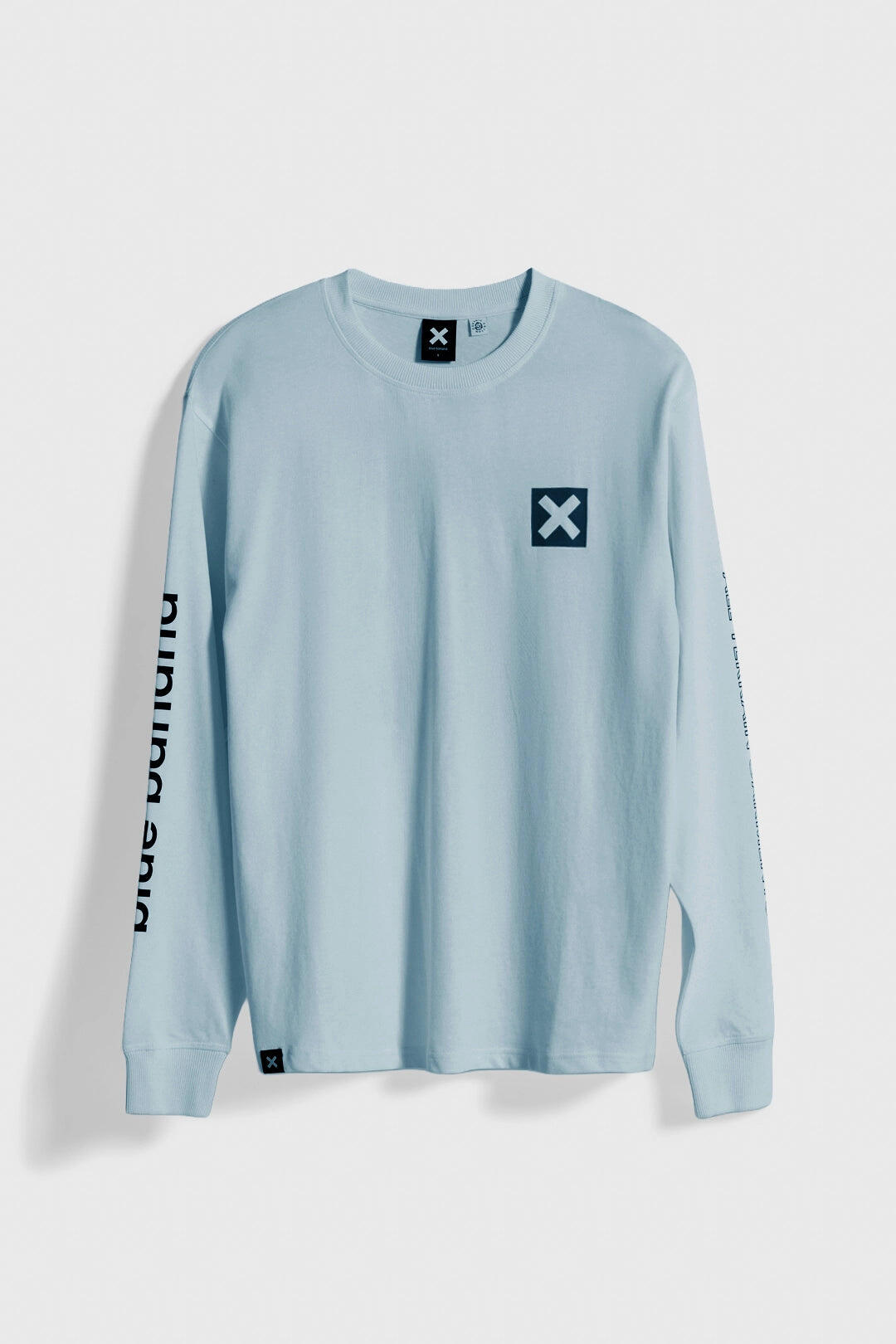 Camiseta Manga Larga Blue Banana Mist de Algodón 100% Orgánico 6/6